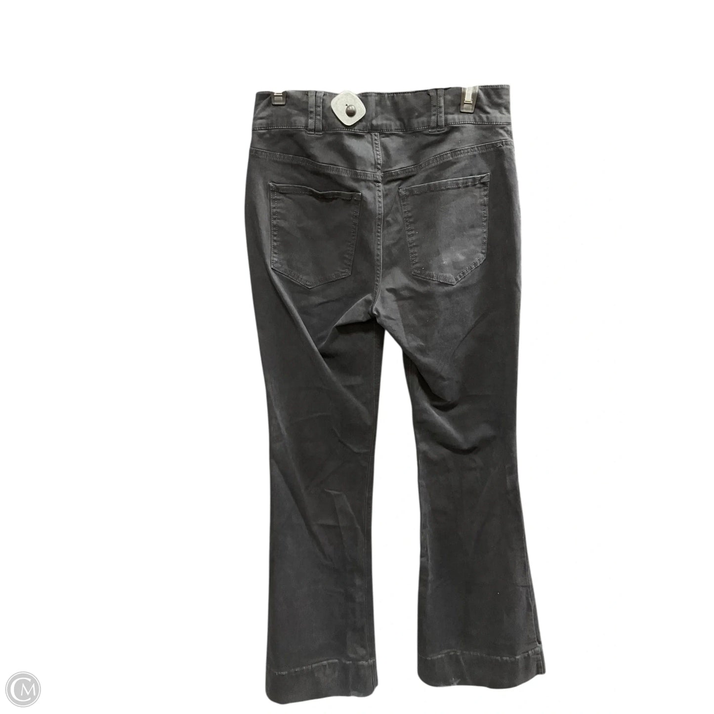 Jeans Flared By Express In Black Denim, Size: 6