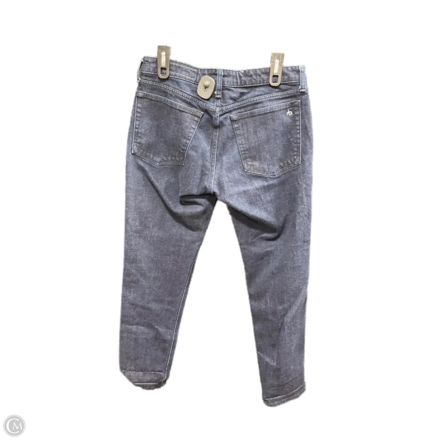 Jeans Boyfriend By Rag & Bones Jeans In Blue Denim, Size: 8