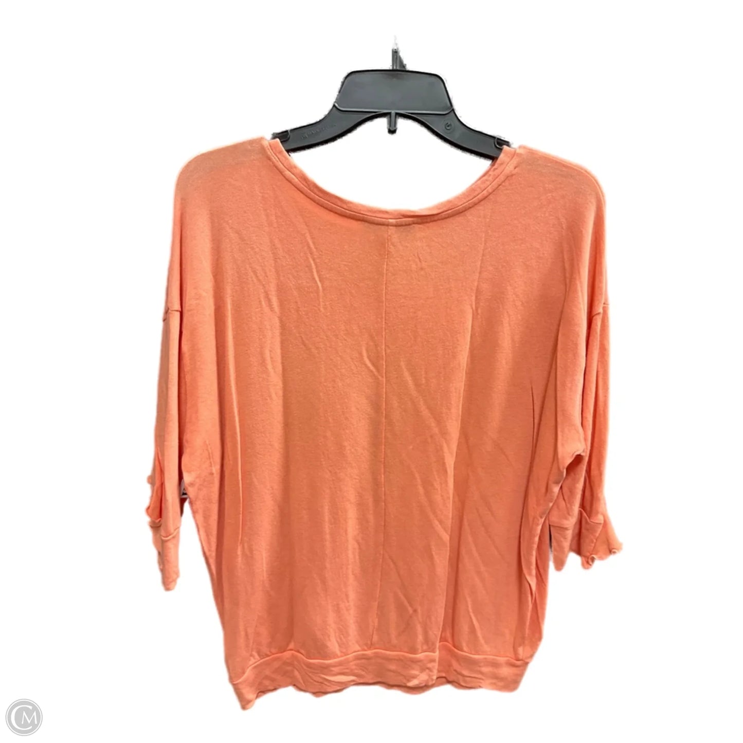 Top 3/4 Sleeve By Express In Coral, Size: S