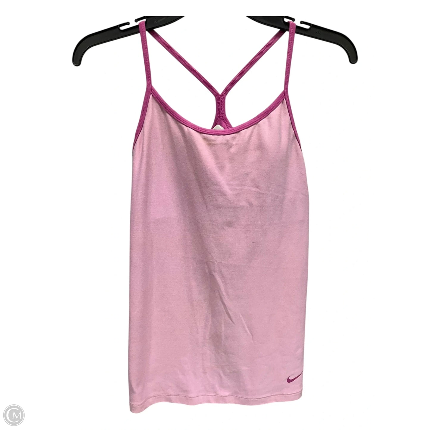 Athletic Tank Top By Nike Apparel In Pink, Size: M