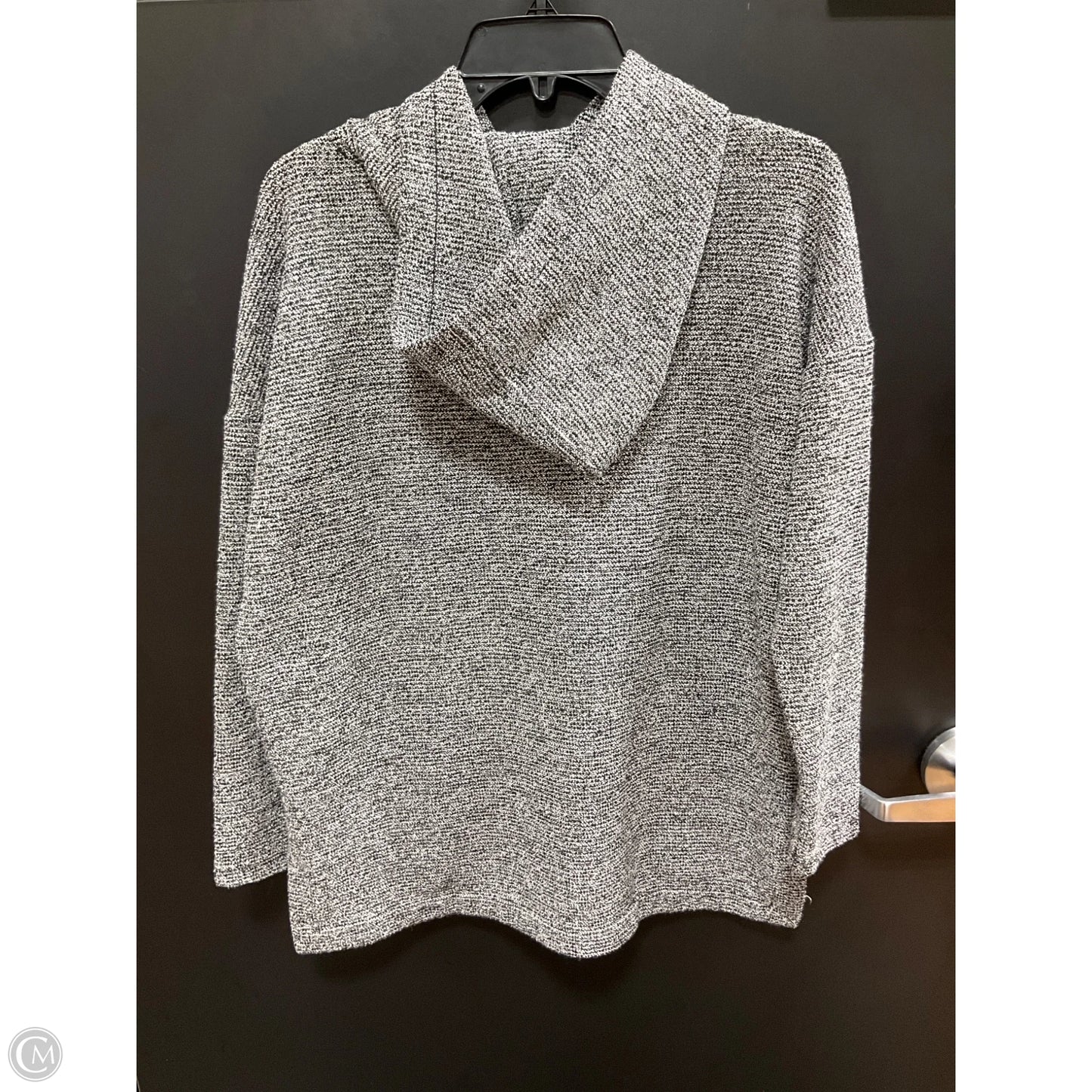 Sweatshirt Hoodie By Lou And Grey In Grey, Size: S
