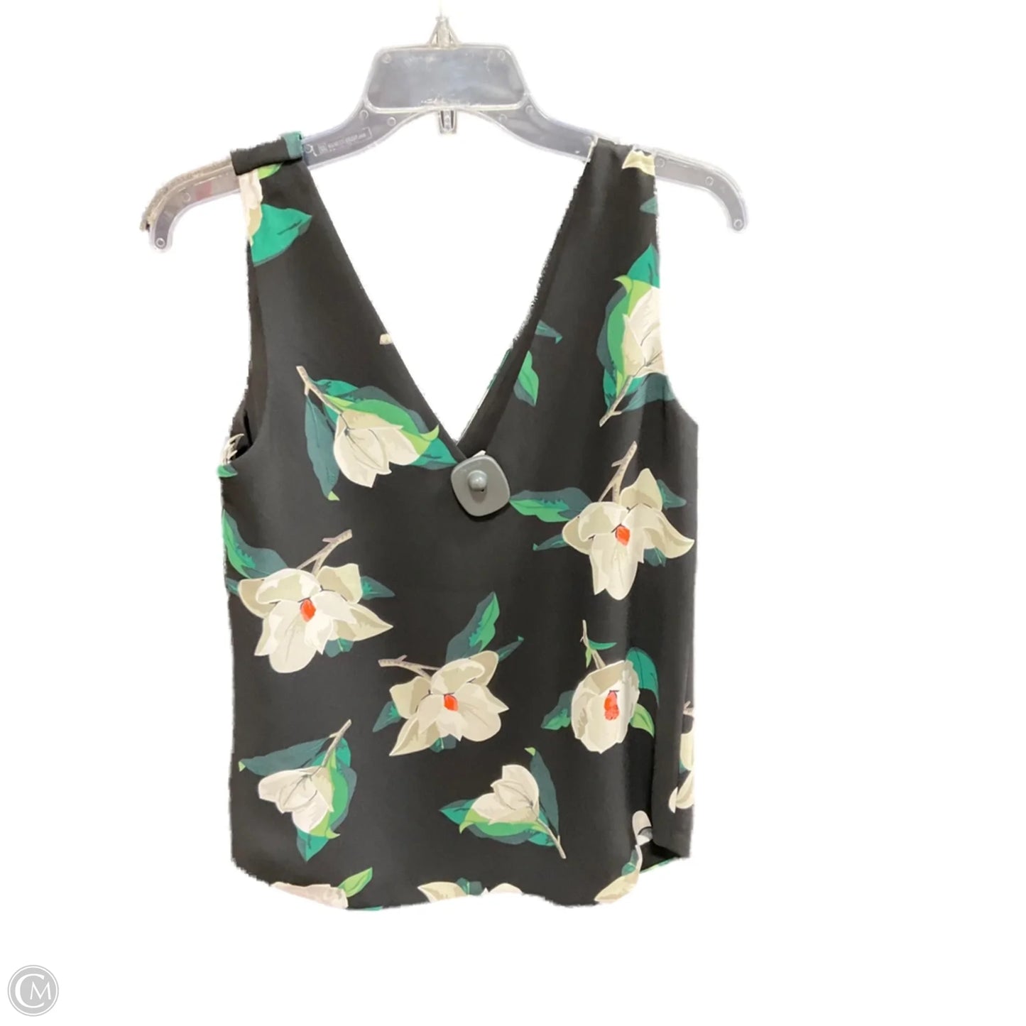 Top Sleeveless By Banana Republic In Floral, Size: S