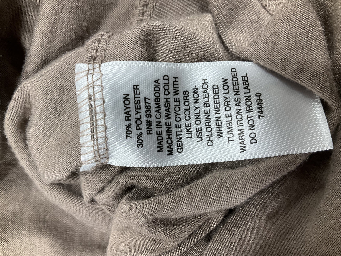 Top Sleeveless By Ana Size: Xs