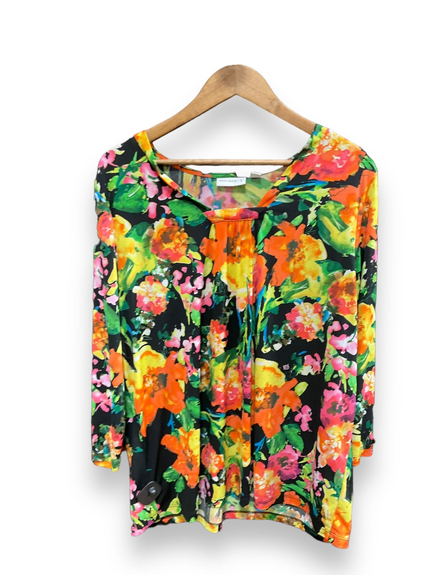 Top Long Sleeve By Susan Graver Size: 1x