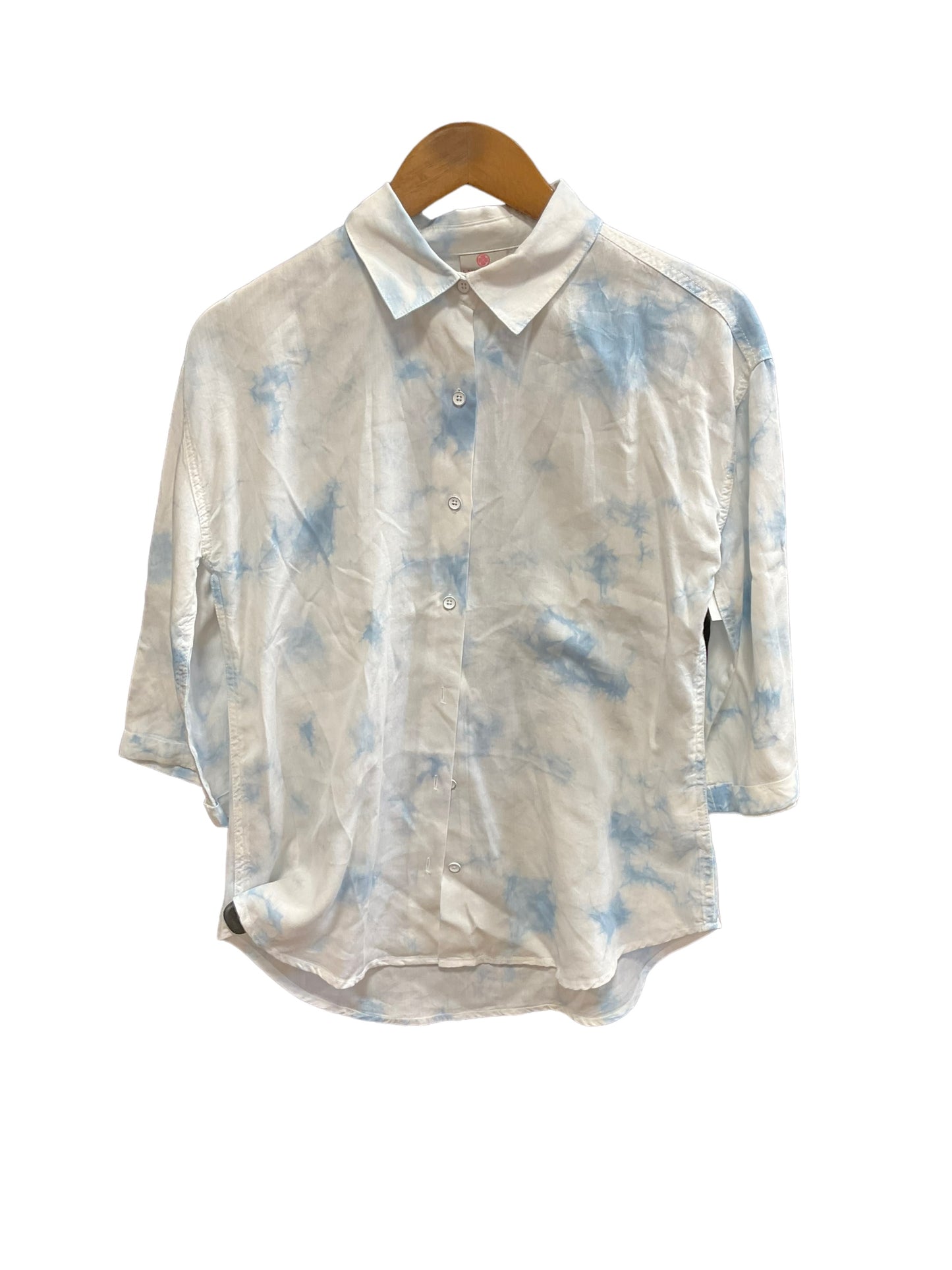 Blouse 3/4 Sleeve By Laurie Felt Size: Xs