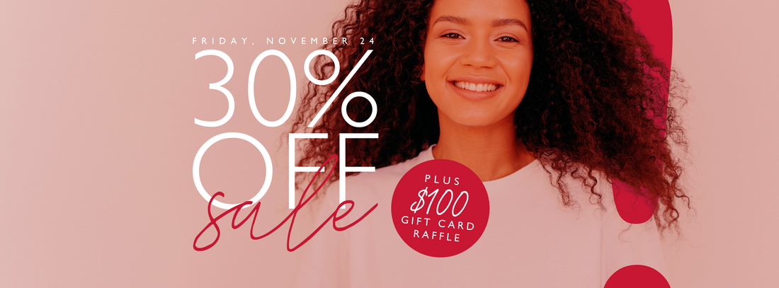 11.24 | Black Friday Sale + Gift Card Raffle!