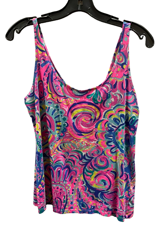 Top Sleeveless Designer By Lilly Pulitzer In Multi-colored, Size: S