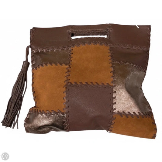Handbag Leather By Hobo Intl, Size: Large
