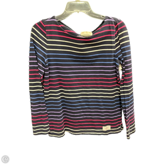 Top Long Sleeve By Talbots In Striped Pattern, Size: Xs