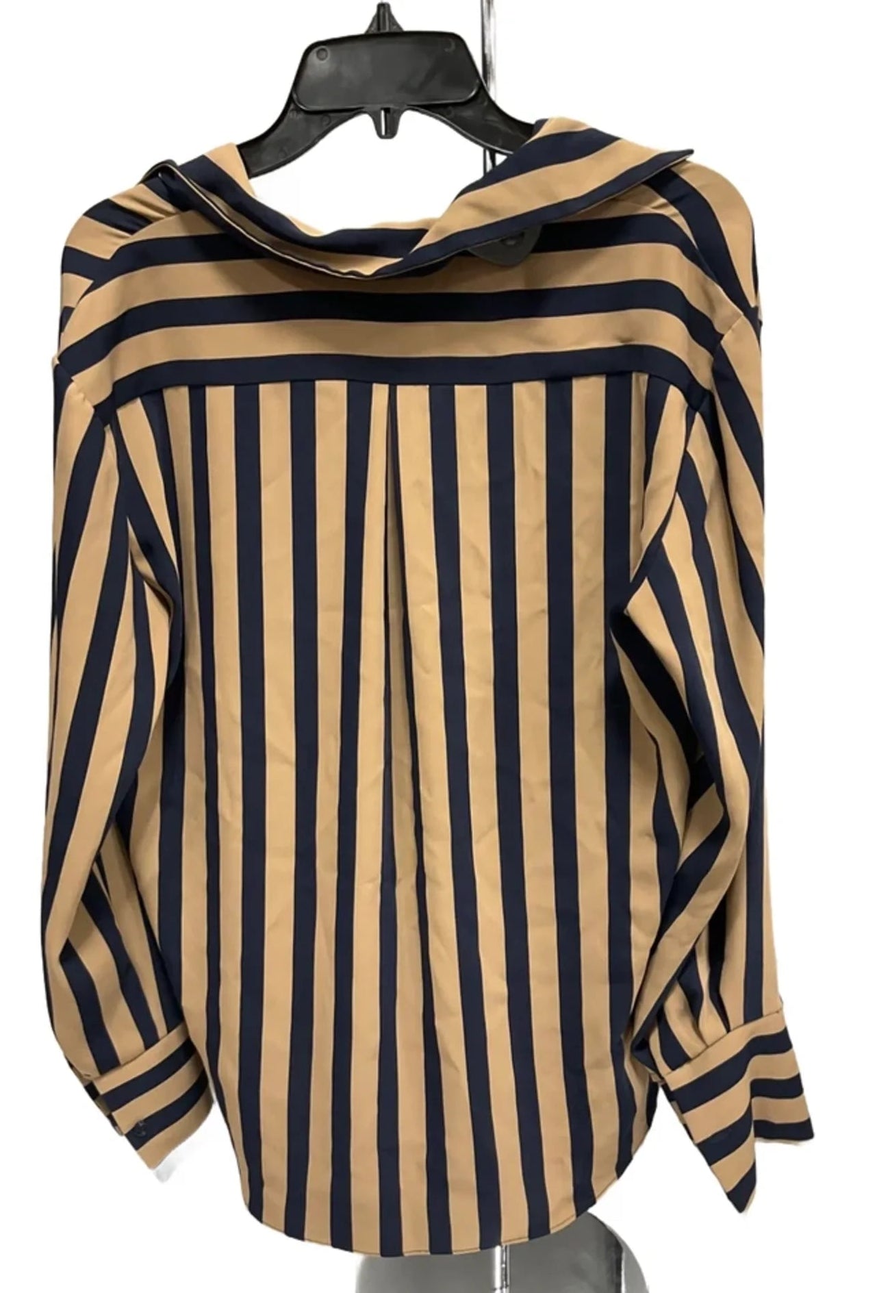 Blouse Long Sleeve By Joseph Ribkoff In Striped Pattern, Size: 6