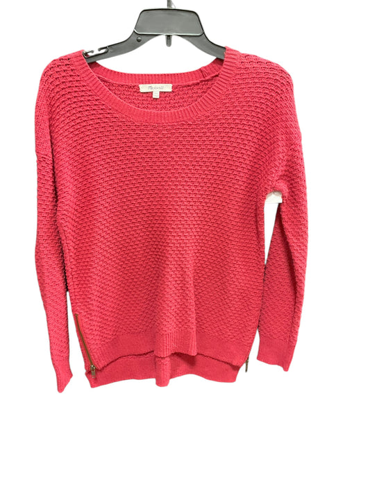 Sweater By Madewell In Red, Size: Xxs