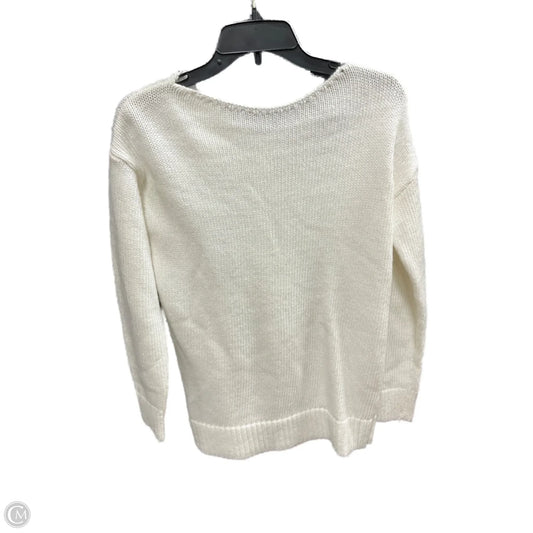 Sweater By Loft In White, Size: S