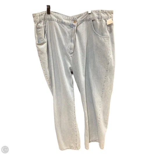Jeans Boot Cut By Pretty Little Thing In Blue Denim, Size: 24