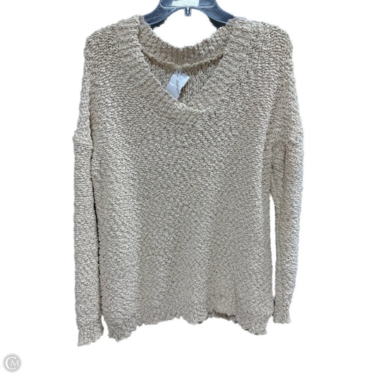 Sweater By L Love In Cream, Size: S