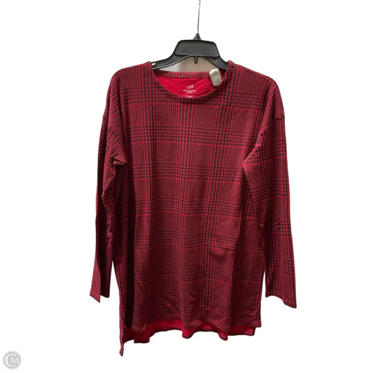 Top Long Sleeve By J. Jill In Red, Size: S