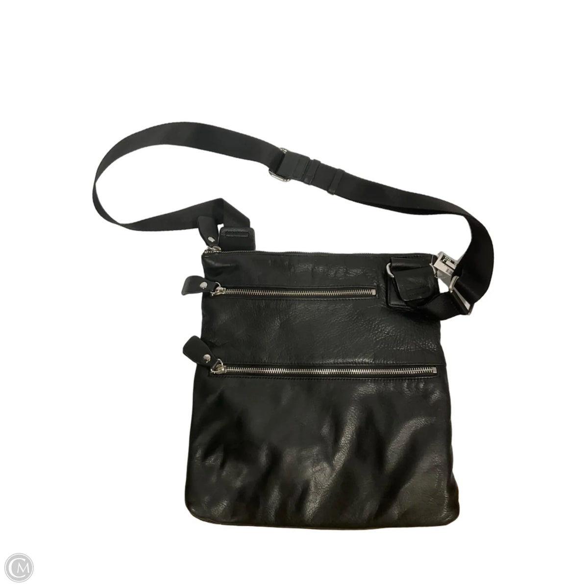 Handbag Leather By Margot, Size: Large