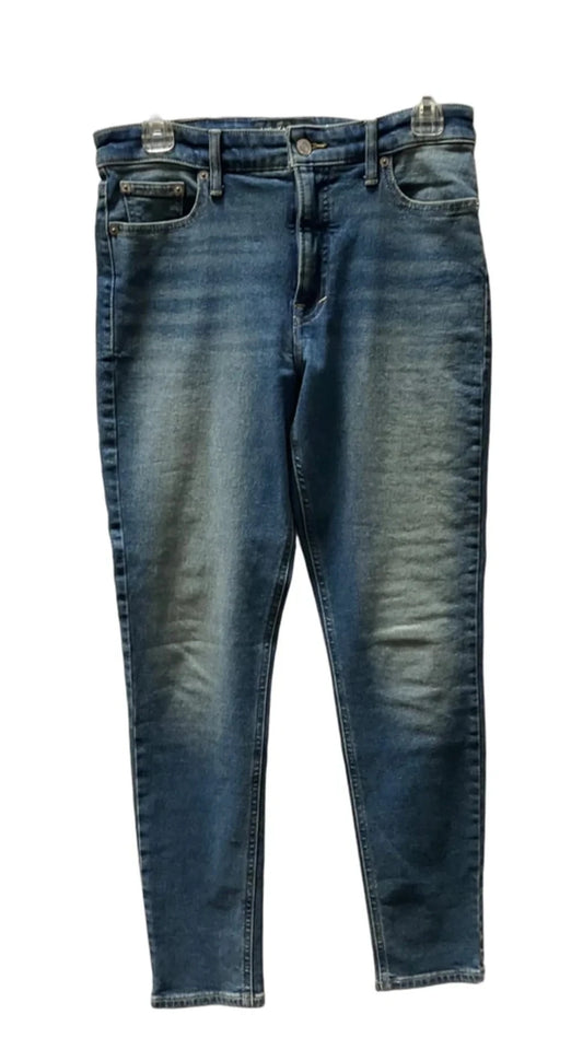 Jeans Skinny By Lucky Brand In Blue Denim, Size: 6