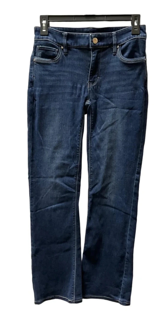 Jeans Boot Cut By White House Black Market In Blue Denim, Size: 0