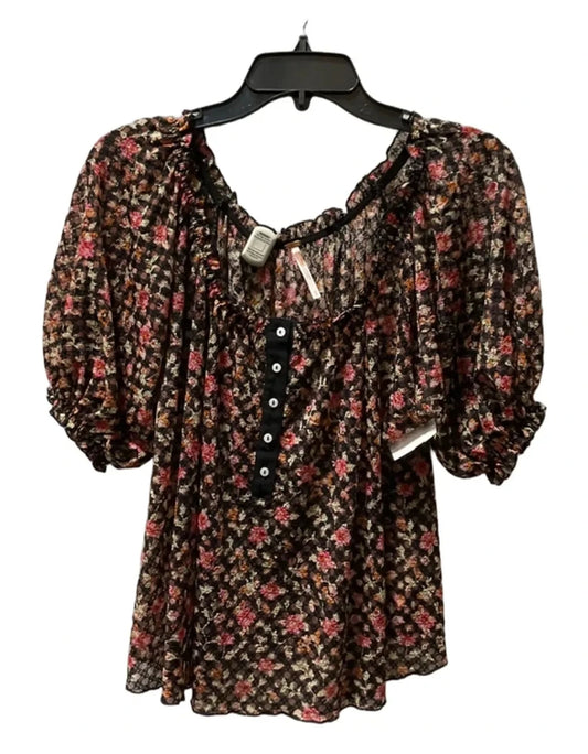 Top Short Sleeve By We The Free In Black, Size: S