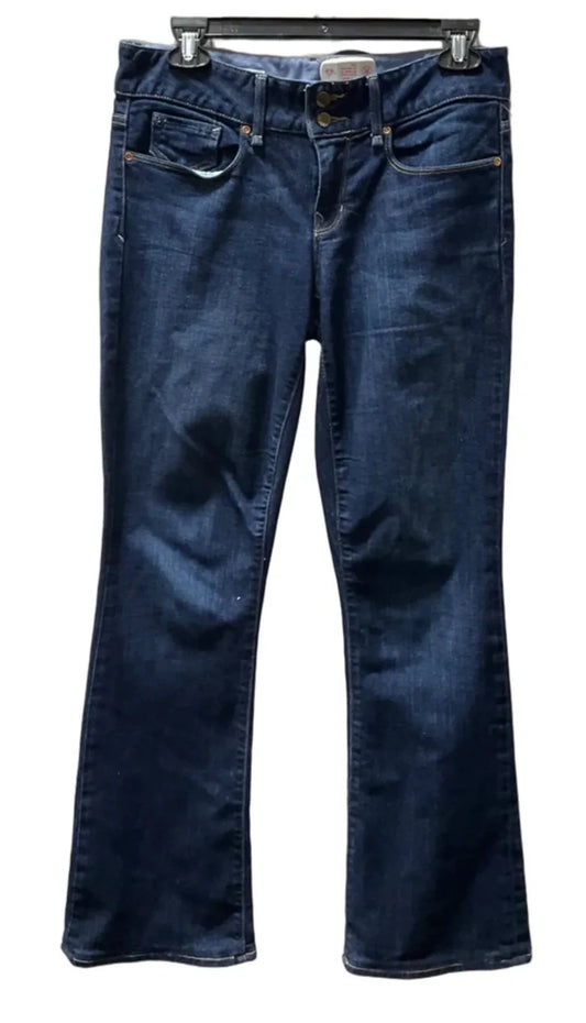 Jeans Wide Leg By Gap In Blue Denim, Size: 6