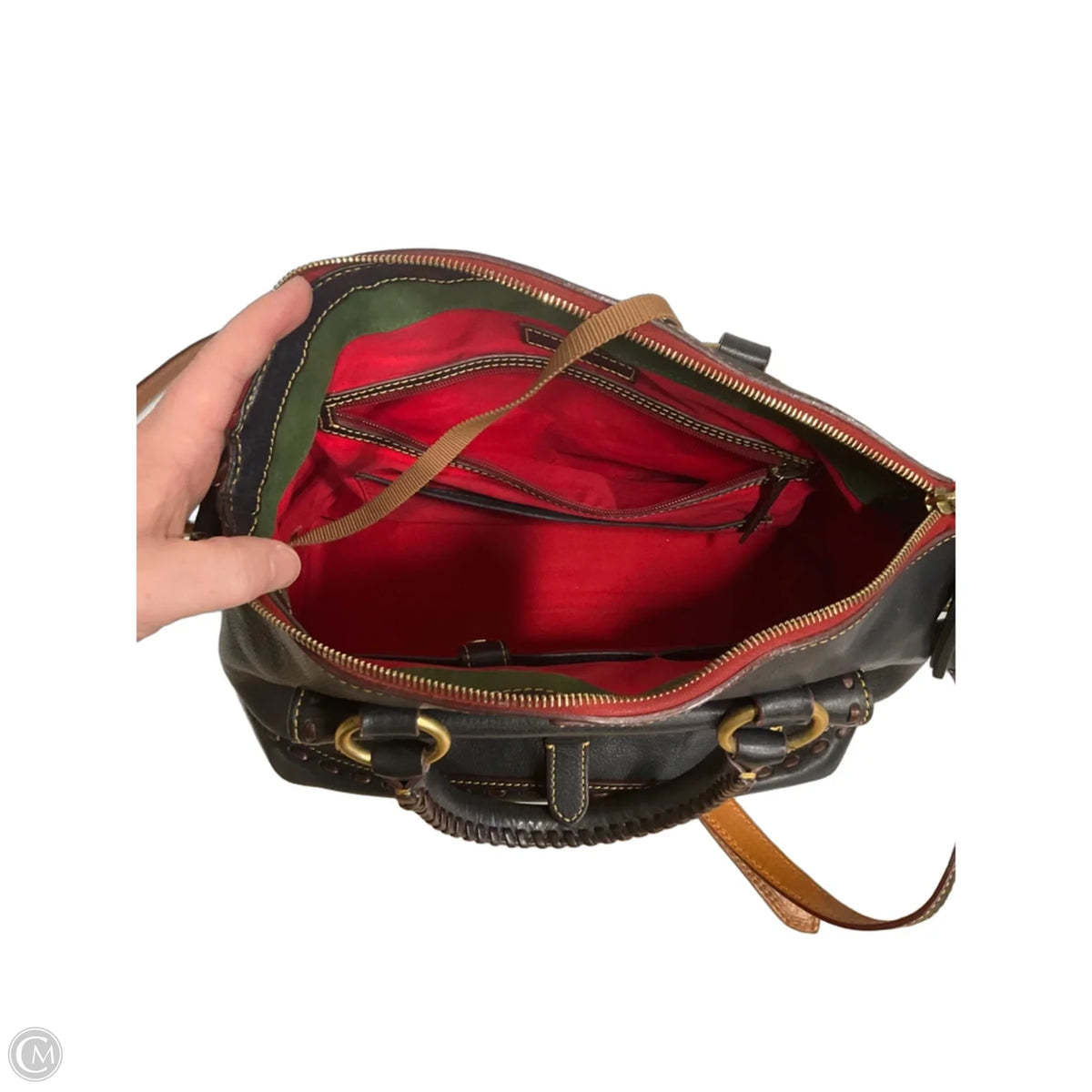 Handbag Designer By Dooney And Bourke, Size: Large