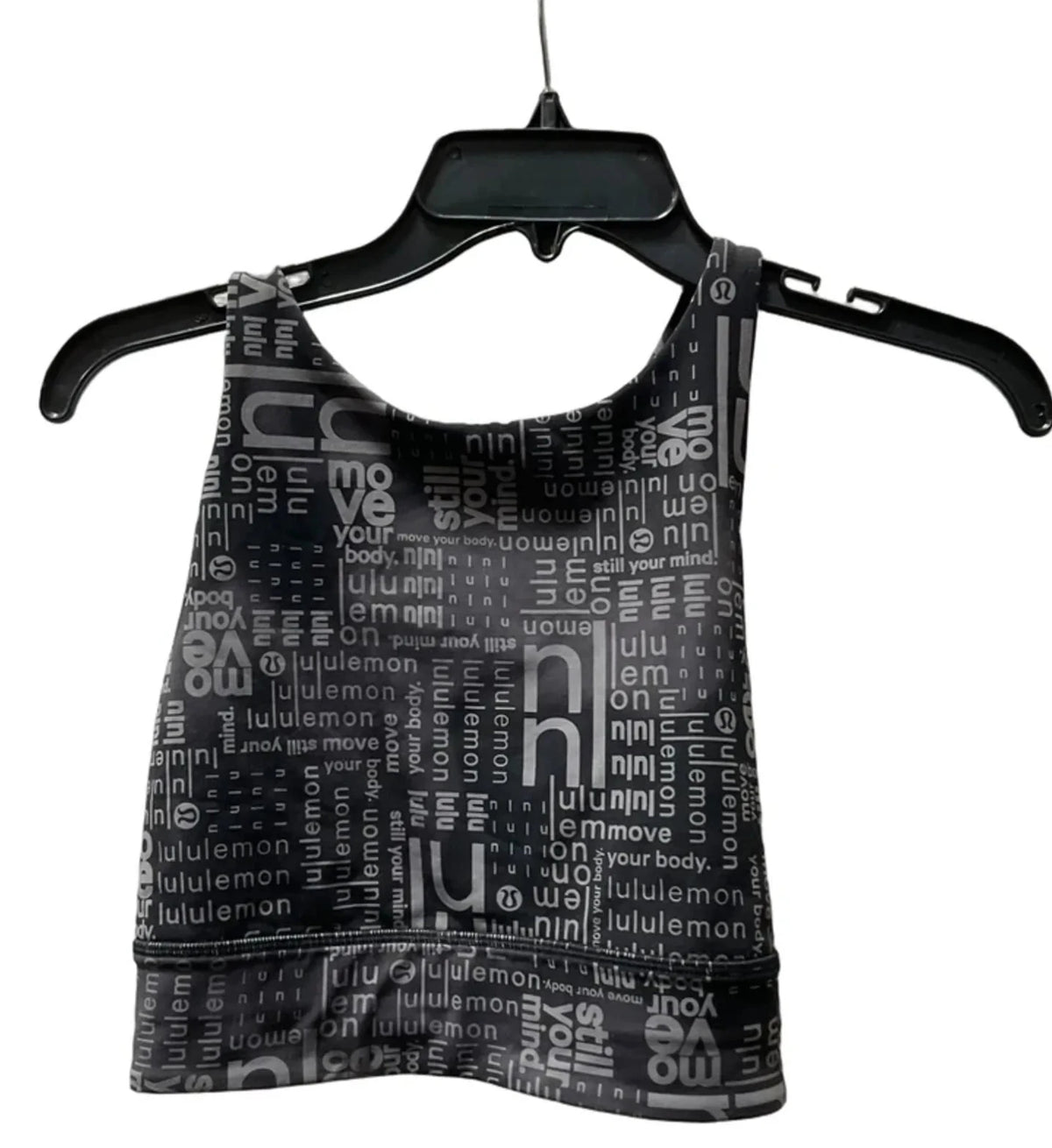 Athletic Bra By Lululemon In Black, Size: L