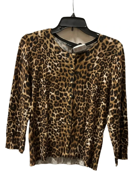 Sweater By White House Black Market In Animal Print, Size: M