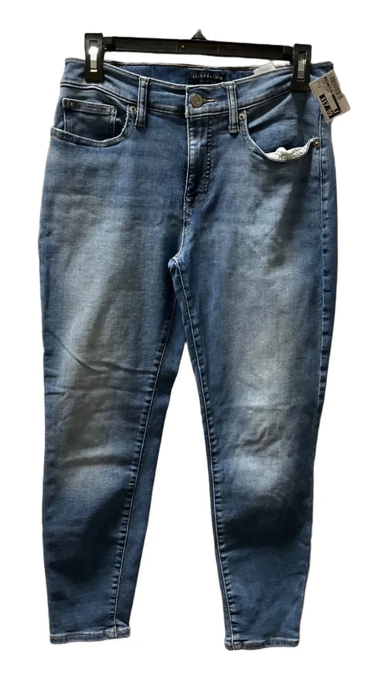 Jeans Skinny By Lucky Brand In Blue Denim, Size: 8