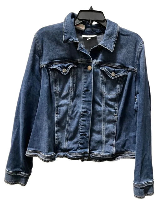 Jacket Denim By Lane Bryant In Blue Denim, Size: 1x