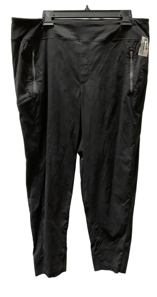 Athletic Pants By Athleta In Black, Size: Xl