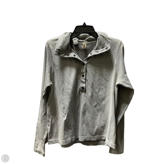 Athletic Sweatshirt Crewneck By Athleta In Grey, Size: Xl