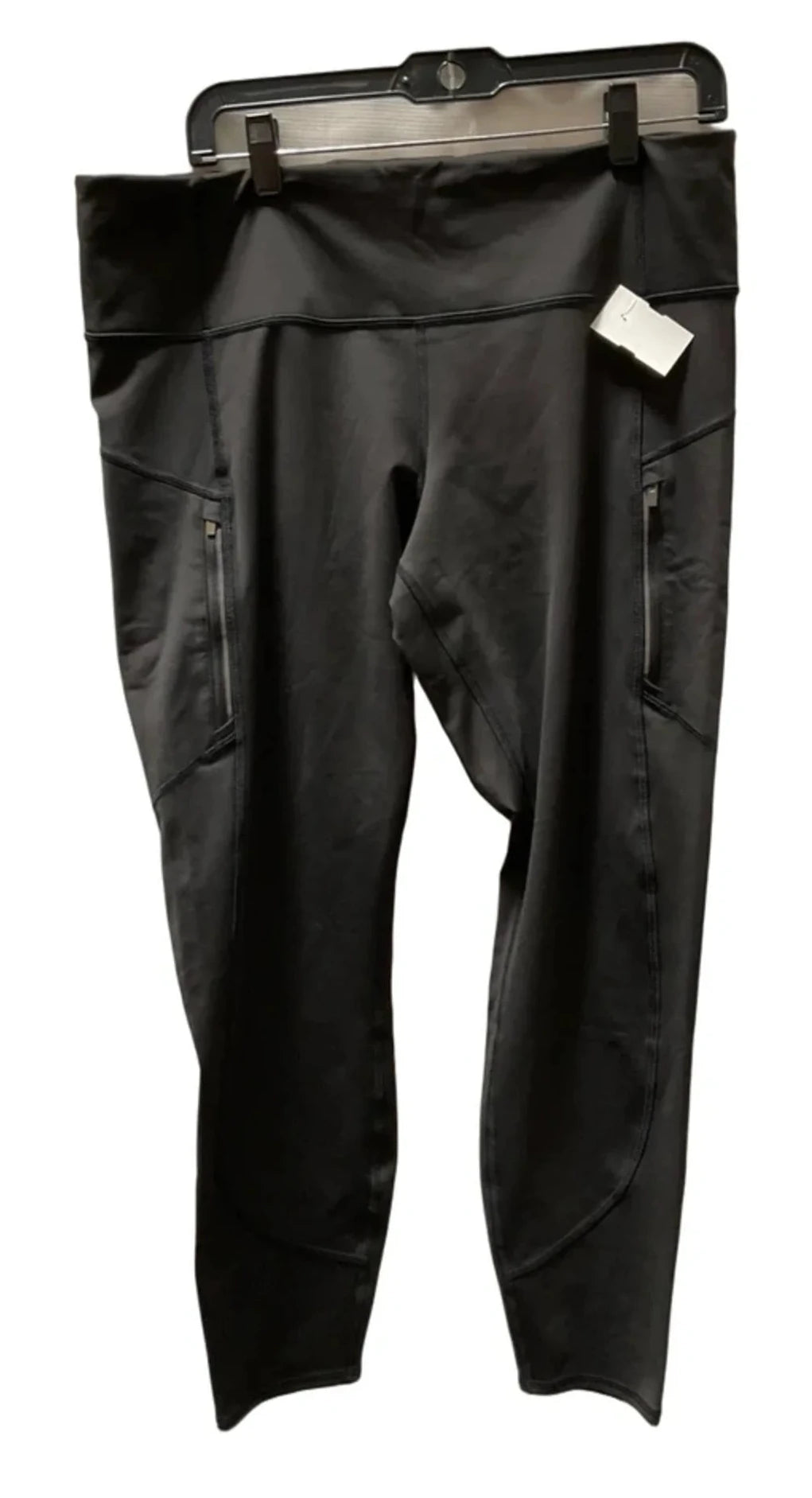 Athletic Leggings By Athleta In Black, Size: Xl