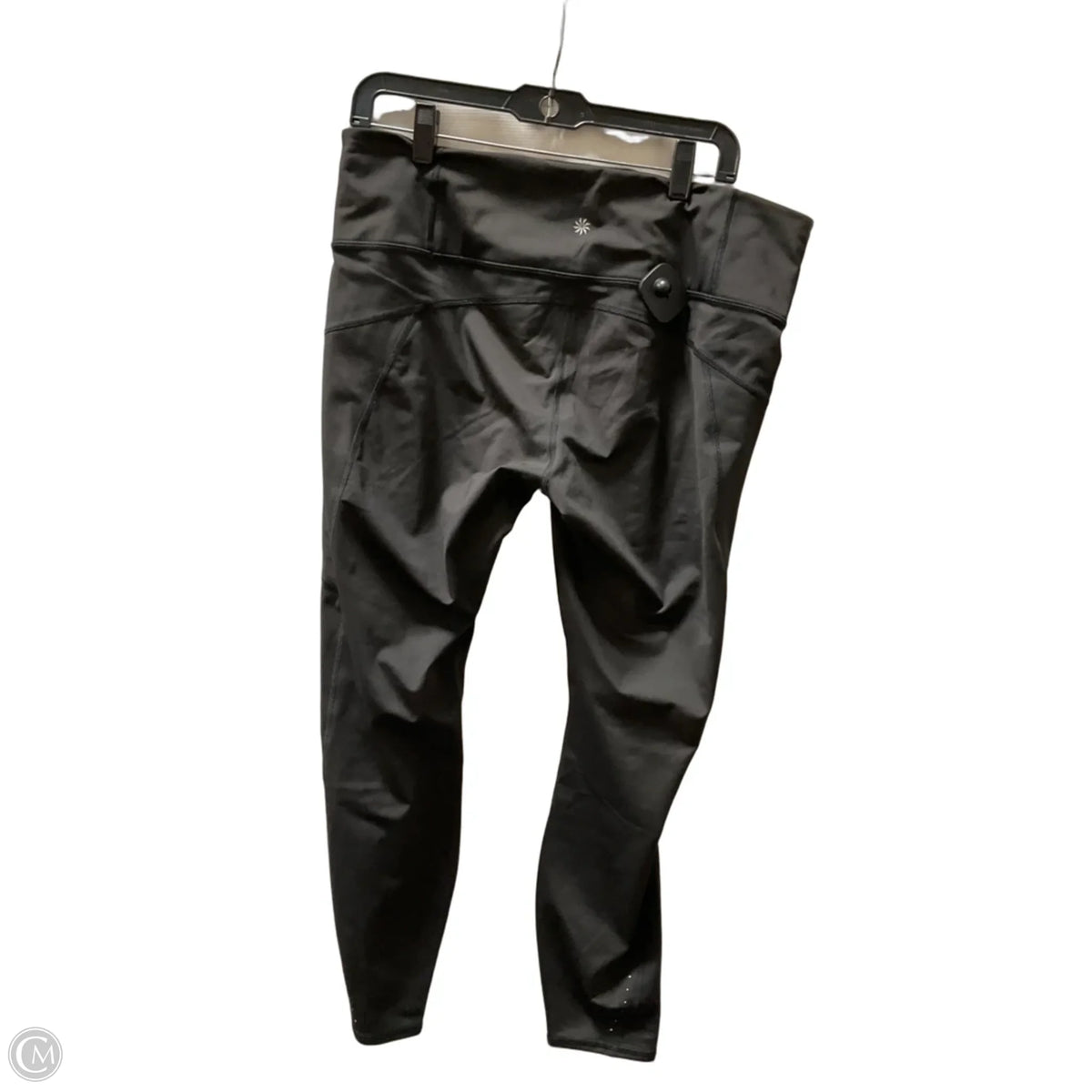 Athletic Leggings By Athleta In Black, Size: Xl