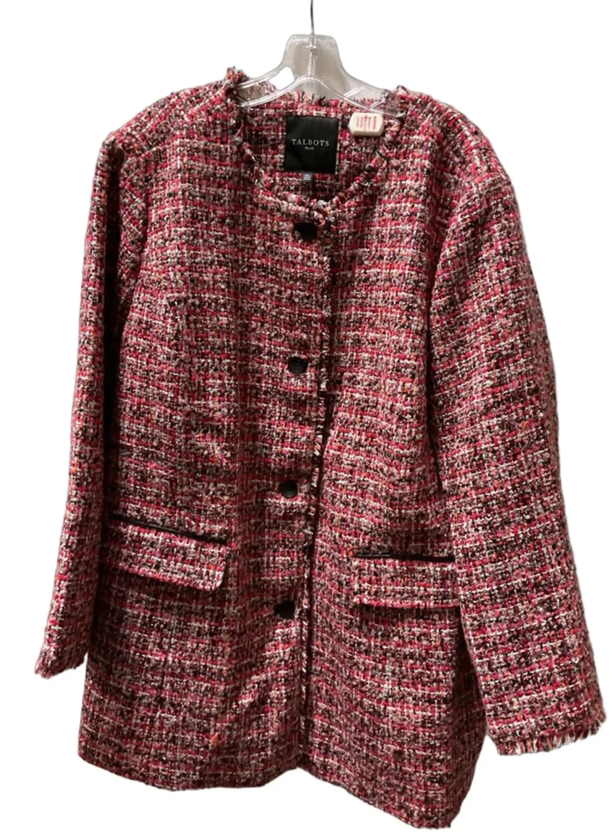 Jacket Other By Talbots In Red, Size: 1x