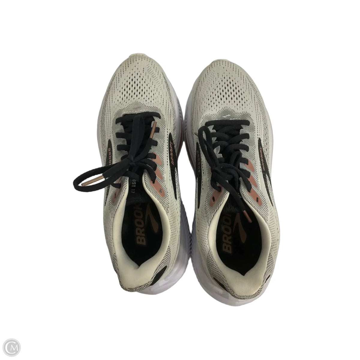 Shoes Athletic By Brooks In White, Size: 8.5