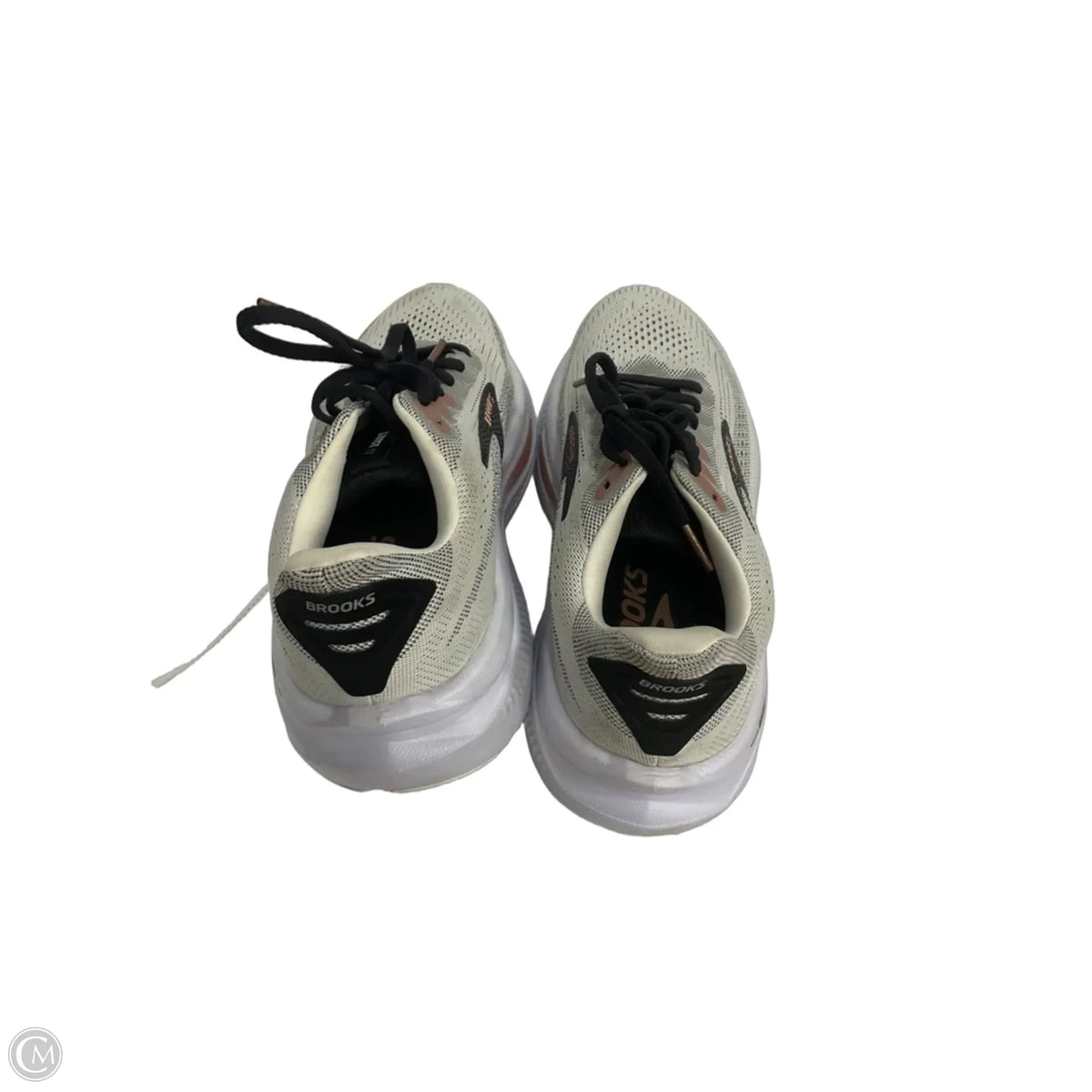 Shoes Athletic By Brooks In White, Size: 8.5