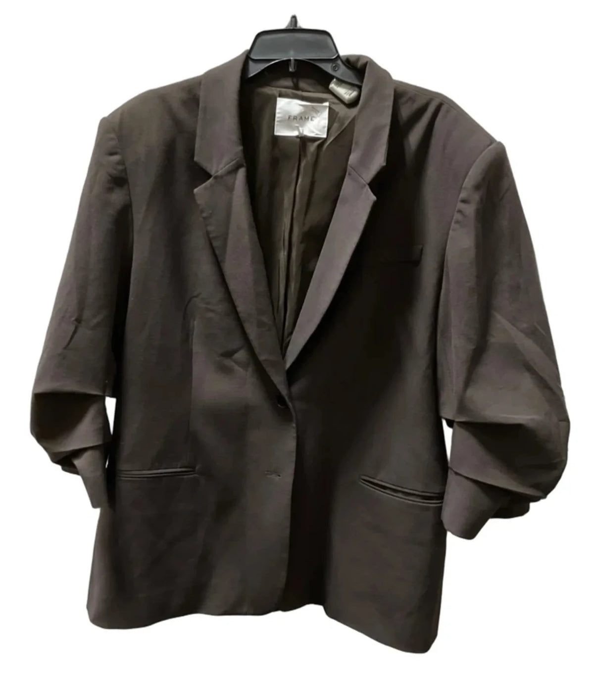 Blazer By Frame In Brown, Size: Xl