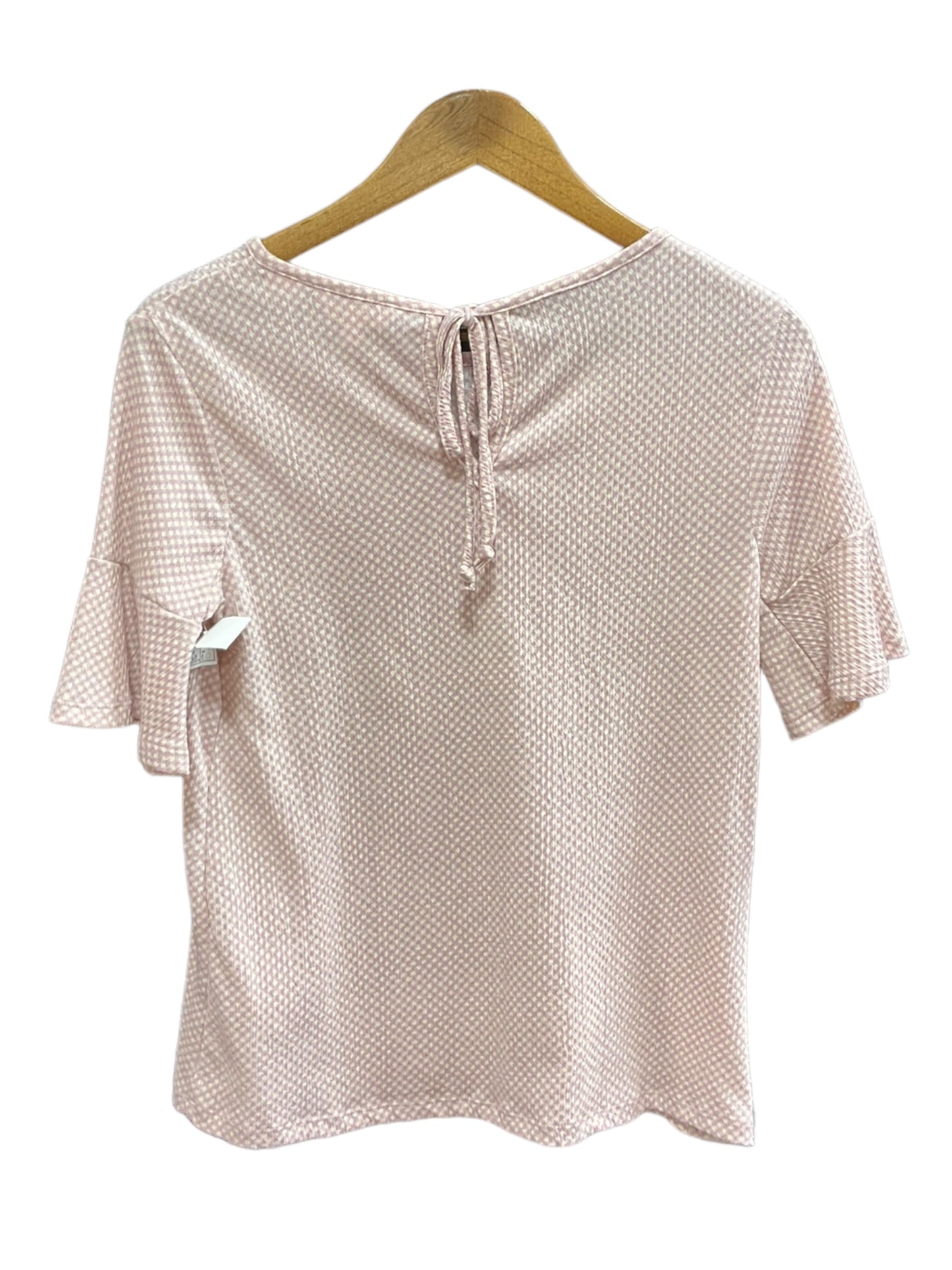 Pink Top Short Sleeve Basic Lc Lauren Conrad, Size S