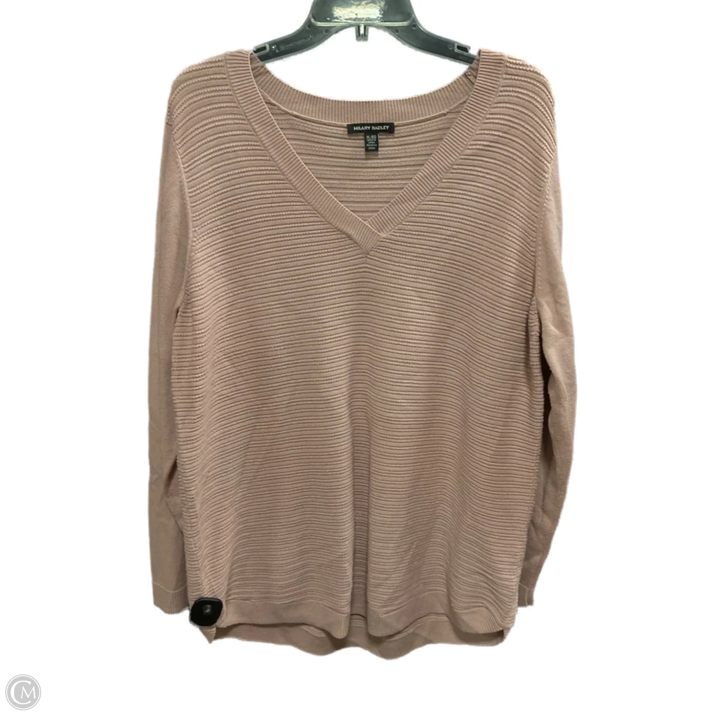 Sweater By Hilary Radley In Pink, Size: Xl