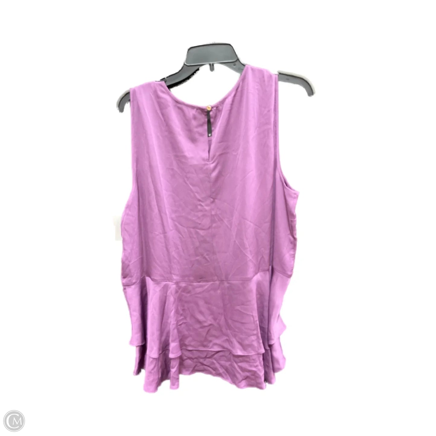 Top Sleeveless By Vince Camuto In Purple, Size: Xl