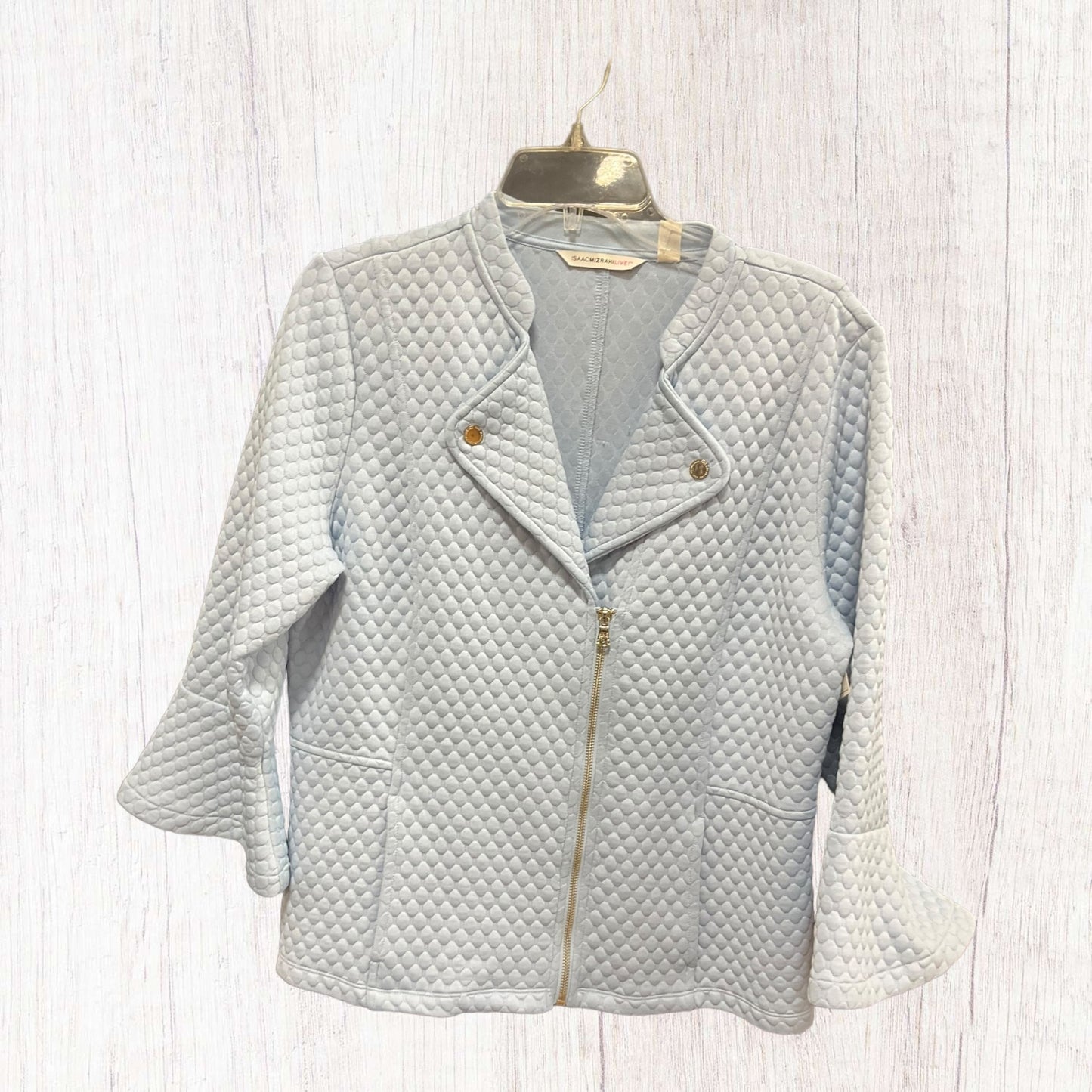 Jacket Other By Isaac Mizrahi Live Qvc In Baby Blue, Size: M