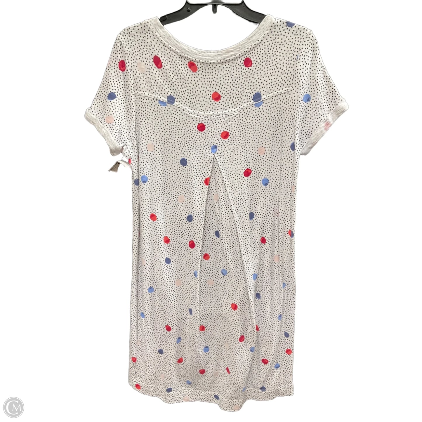 Dress Casual Short By Clothes Mentor In Blue Red & White, Size: S