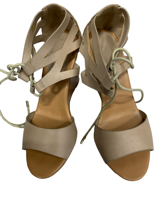Sandals Heels Wedge By Bamboo  Size: 9.5