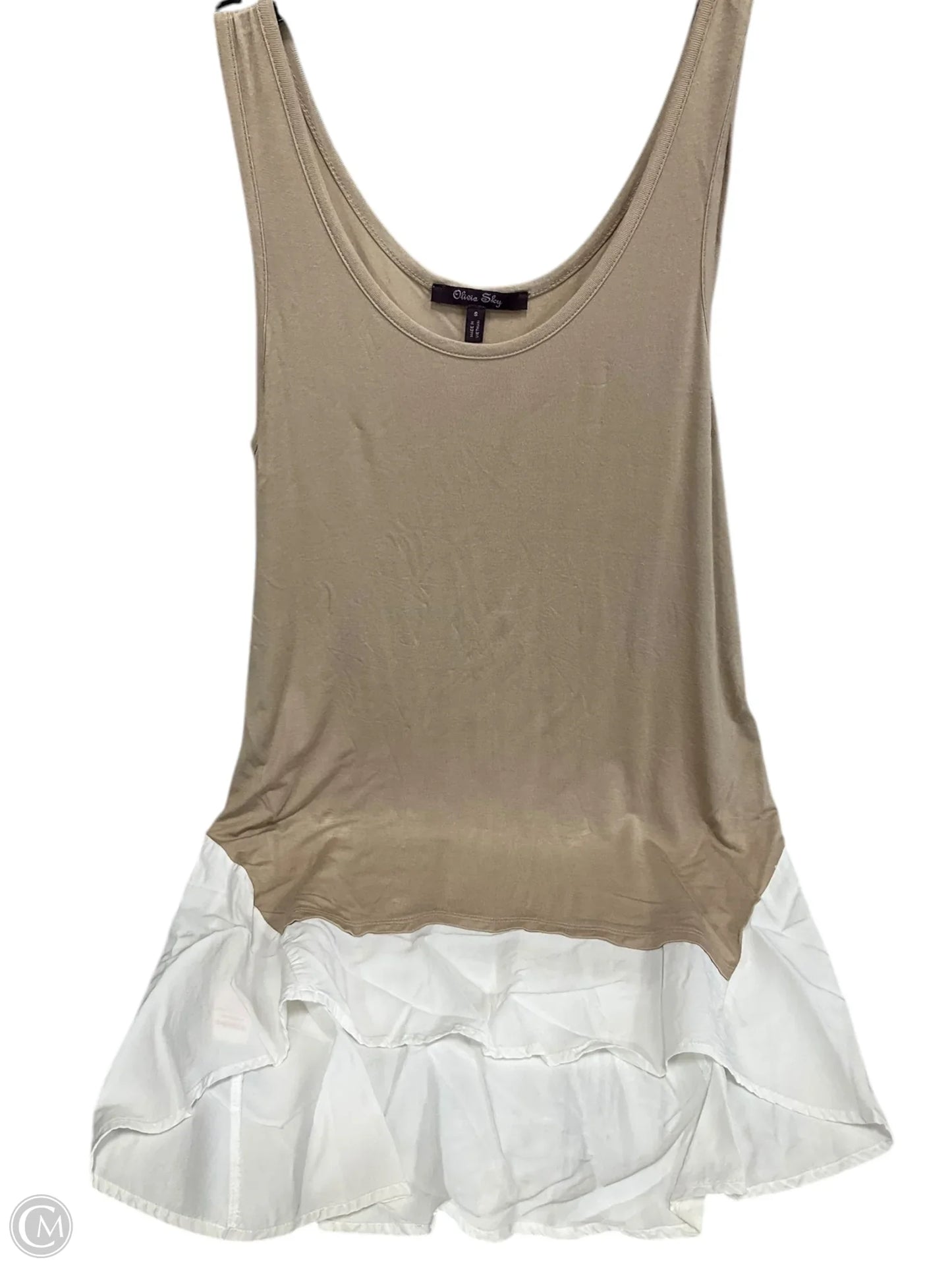 Top Sleeveless By Olivia Sky  Size: S