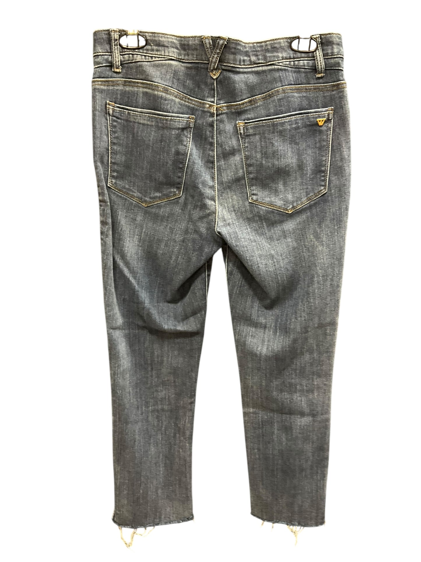 Jeans Straight By Wit & Wisdom In Blue Denim, Size: 6