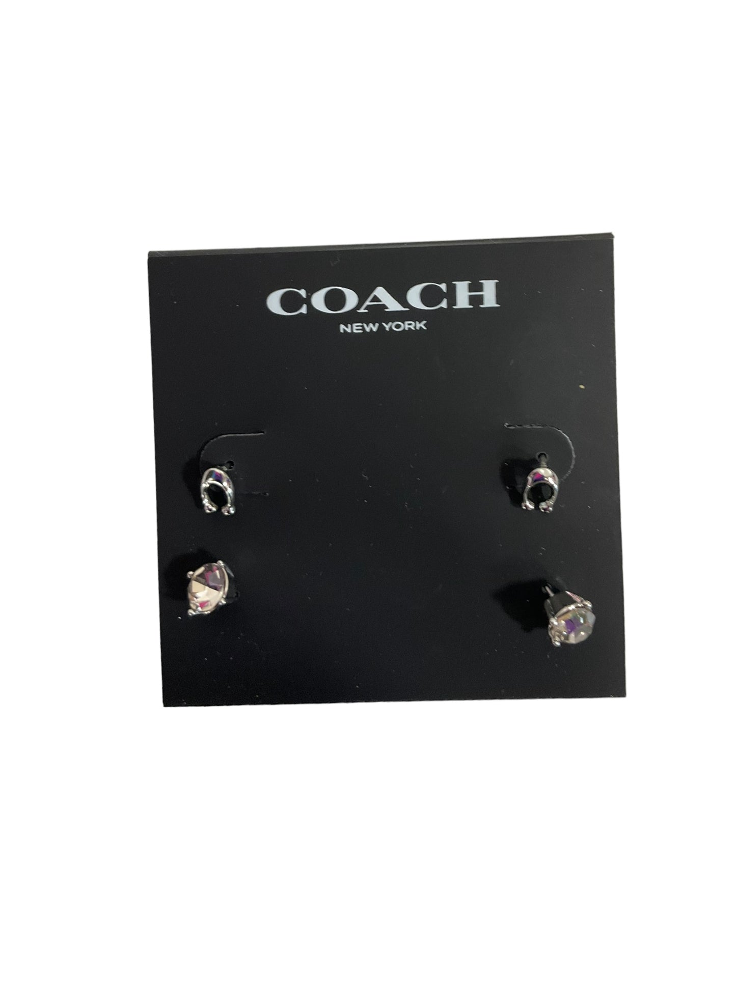 Earrings Designer By Coach  Size: 02 Piece Set