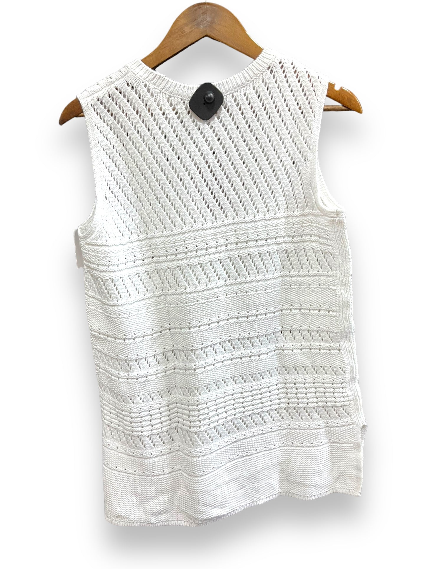 White Top Sleeveless Basic J. Jill, Size S