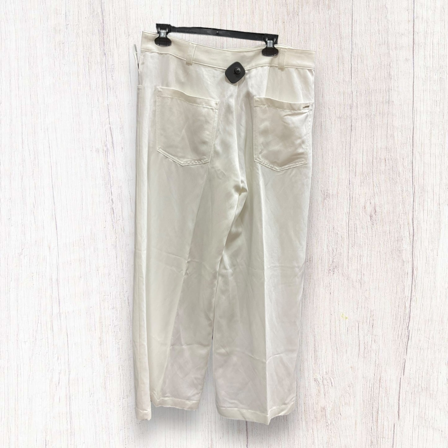 Cream Pants Dress Massimo Dutti, Size L