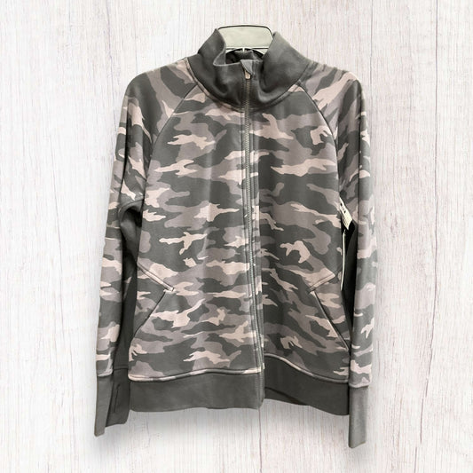 Camouflage Print Athletic Jacket Athleta, Size Xl