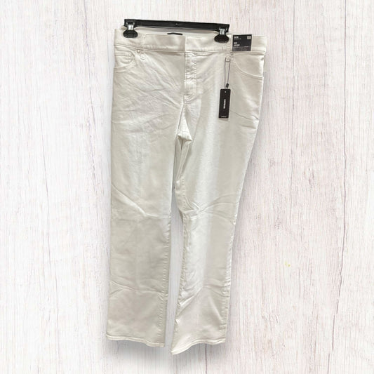 White Jeans Straight Express, Size 16